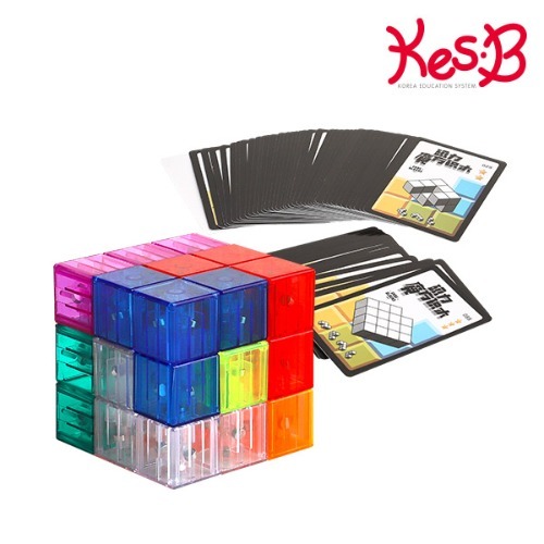 cs2084 자석큐브/유아 어린이 큐브 블럭 퍼즐 장난감